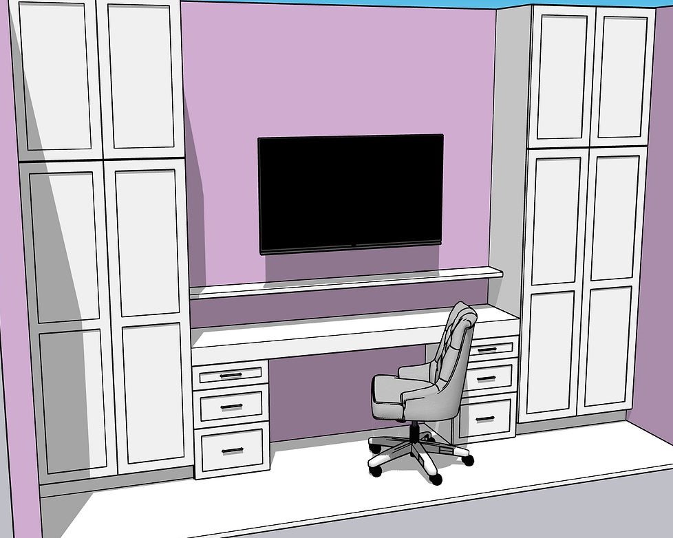office cabinets 3d modeling services
